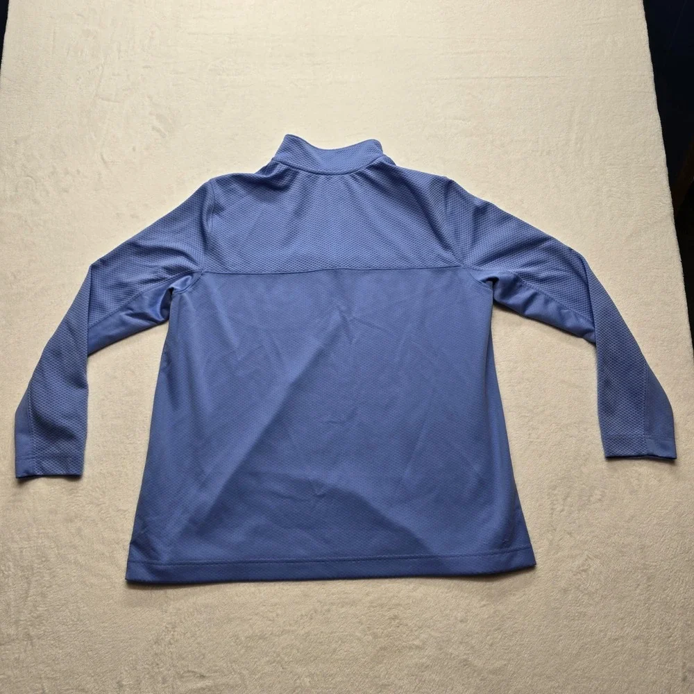 Lands' End Athletic‎ Quarter Zip Pullover Blue Youth L 14-16